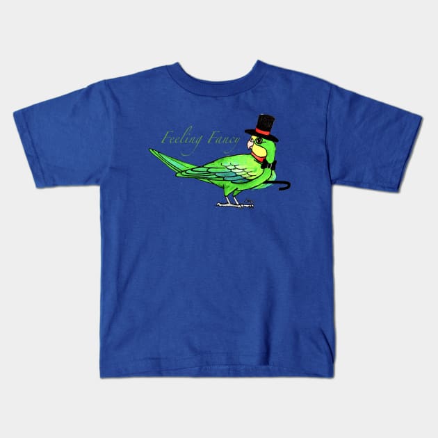 Feeling Fancy Kids T-Shirt by SkyeElizabeth